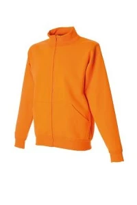 felpe con zip lunga